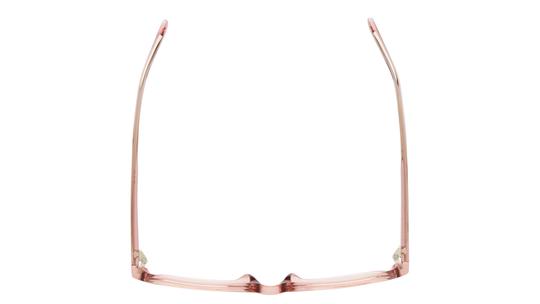 Lunettes de vue Alternance Enfant Rose Carré Alt25117 Dessus