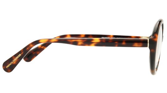 Lunettes de vue French Disorder Femme Écaille Ovale Fd2505 Droite