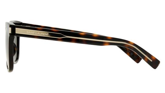 Lunettes de soleil Saint Laurent Mixte Écaille Papillon SL Gauche
