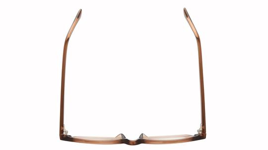 Lunettes de vue Alternance Femme Marron Carré Alt26109 Dessus