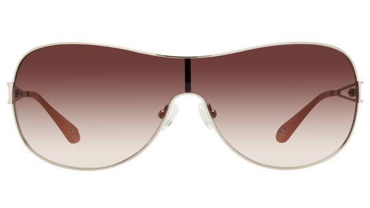 Lunettes de soleil Signature Krys Femme Argent Oversize Anastasia Face