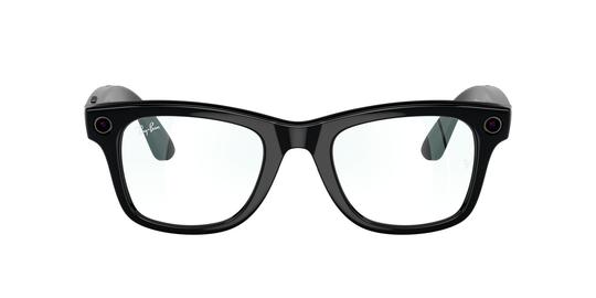 Lunettes de soleil Ray-Ban Meta Mixte Noir Carré RW4006 Face