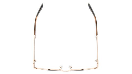 Lunettes de soleil Guess Femme Or Carré Gu00262 Dessus