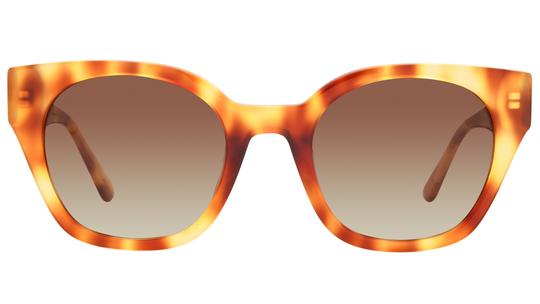 Lunettes de soleil Signature Krys Femme Écaille Papillon skj2615-e Face