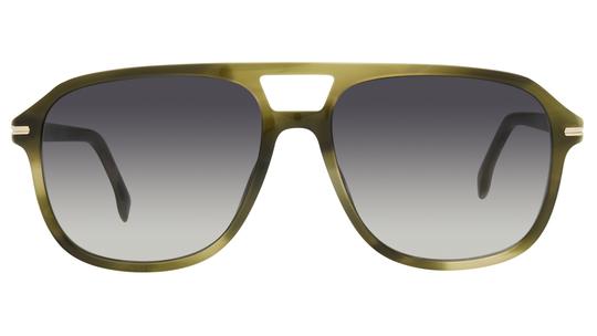 Lunettes de soleil Boss Homme Vert Aviateur BOSS1751/S Face