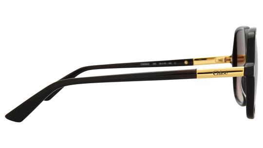 Lunettes de soleil Chloé Femme Gris Carré ch0362s Droite