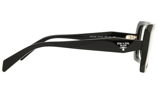 Lunettes de vue Prada Femme Noir Rectangle PRC09V Droite