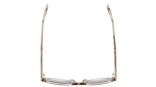 Lunettes de soleil Signature Krys Mixte Rose Aviateur Intrepide Dessus