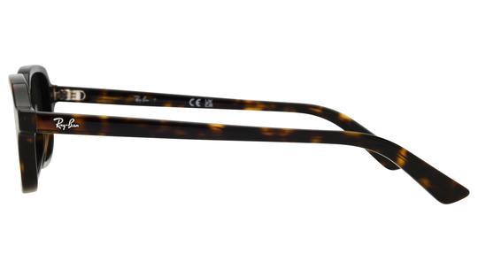 Lunettes de soleil Ray-Ban Mixte Écaille Rectangle RB4455 Gauche