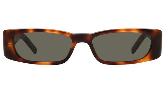 Lunettes de soleil Saint Laurent Femme Écaille Rectangle Sl Face