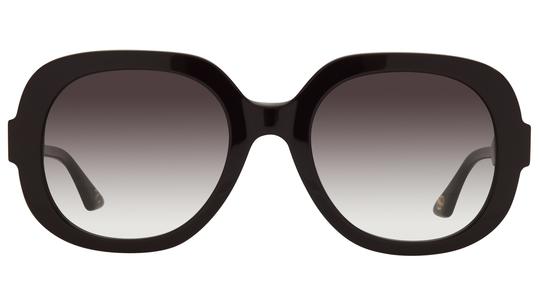 Lunettes de soleil Signature Krys Femme Rouge Ronde Passionnee Face