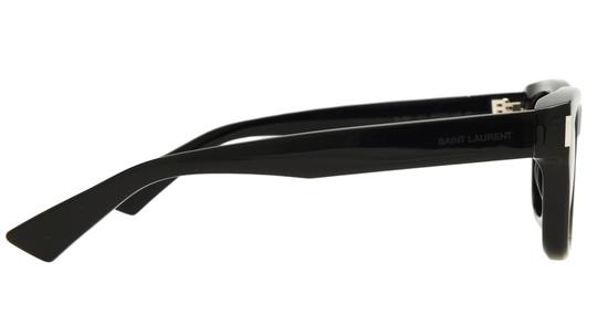 Lunettes de soleil Saint Laurent Homme Noir Ronde sl801 Droite