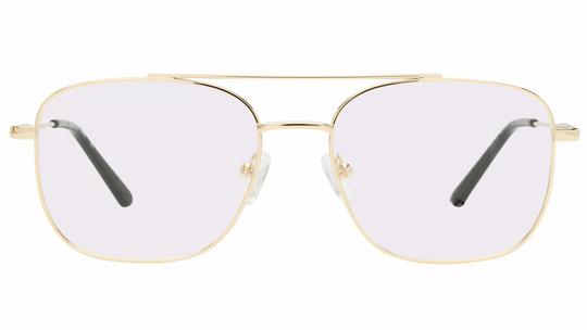 Lunettes de vue Krys Origine Homme Or Aviateur Ess2602 Face