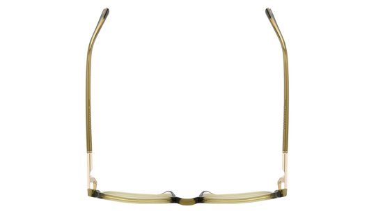 Lunettes de vue Signature Krys Femme Vert Carré Ml2406 Dessus