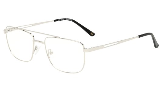 Lunettes de vue Vetyver Homme Argent Rectangle Ve2402H Trois-Quart