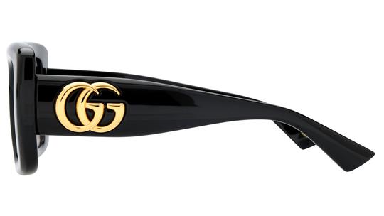 Lunettes de soleil Gucci Femme Noir Papillon Gg1975 Gauche