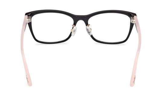 Lunettes de vue Guess Femme Noir Rectangle Gu50185 Dessus