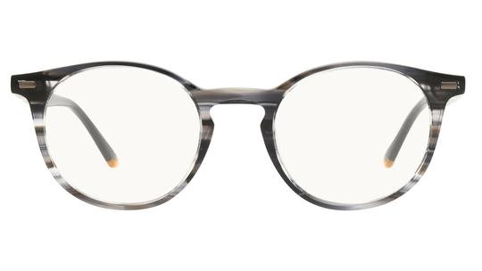 Lunettes de vue Signature Krys Homme Gris Pantos Moj2502 Face