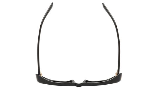Lunettes de soleil Miu Miu Femme Noir Ovale MU Dessus