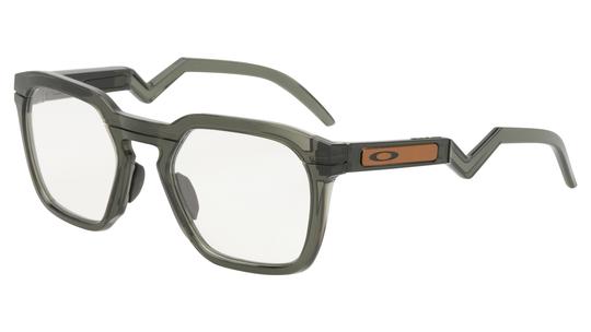 Lunettes de vue Oakley Mixte Vert Carré ox8208 Trois-Quart