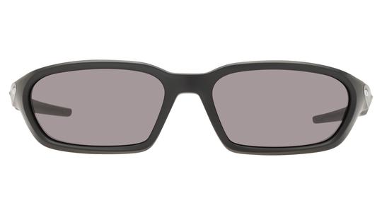 Lunettes de soleil Oakley Mixte Noir Rectangle oo9530 Face