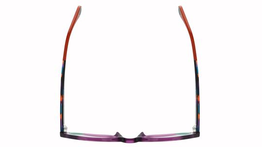 Lunettes de vue WOOW Femme Transparent Angulaire HEART Dessus