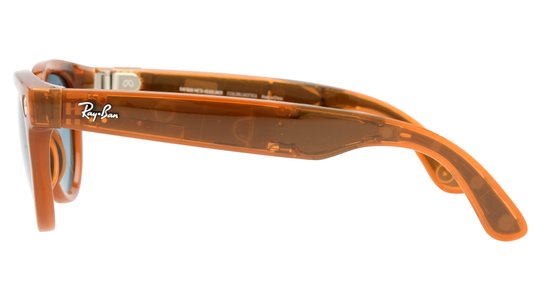 Lunettes de soleil Ray-Ban Mixte Marron Pantos Rw4009 Gauche