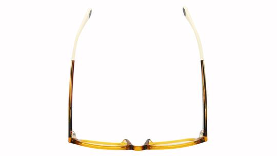 Lunettes de vue WOOW Mixte Jaune Rectangle KICK Dessus