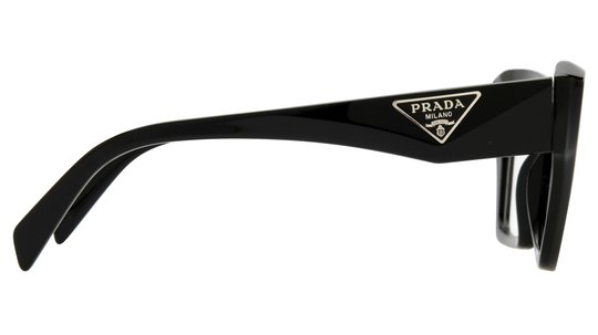 Lunettes de vue Prada Femme Noir Carré Pr09Zv Droite