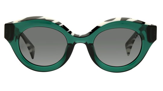 Lunettes de soleil Etnia Barcelona Femme Vert Ovale Ester Face