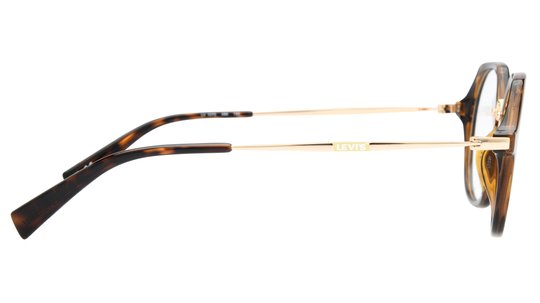 Lunettes de vue Levi's Femme Écaille Ronde Lv1070 Droite