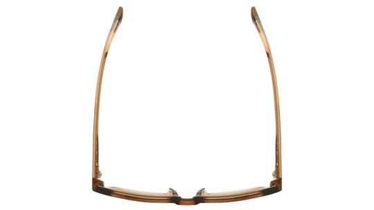 Lunettes de soleil  Mixte Marron Rectangle mj0643s Dessus