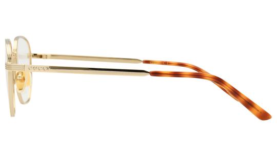 Lunettes de vue Gucci Femme Or Ronde Gg2224O Gauche