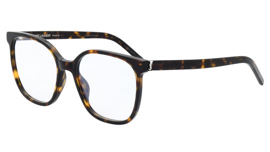 Lunettes de vue Saint Laurent Femme Écaille Papillon Slm155 Trois-Quart