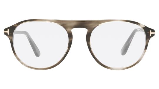 Lunettes de vue Tom Ford Homme Écaille Aviateur FT6118-B Face