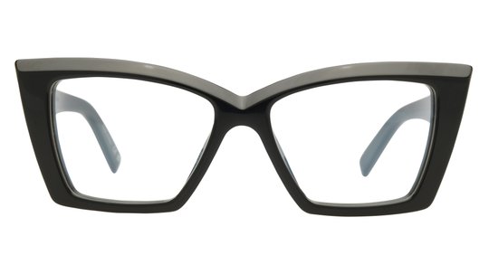 Lunettes de vue Saint Laurent Femme Noir Papillonnante Sl Face