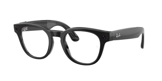 Lunettes de vue Ray-Ban Meta Mixte Noir Pantos Rw7002 Droite