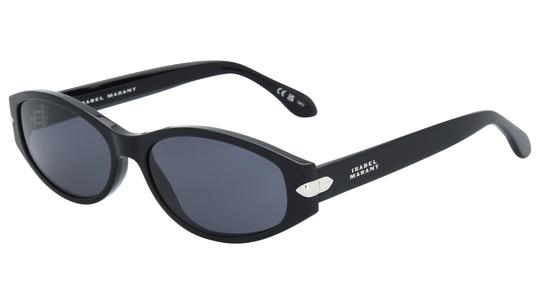 Lunettes de soleil Isabel Marant Femme Noir Ovale Im Trois-Quart