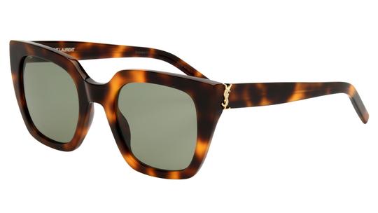 Lunettes de soleil Saint Laurent Mixte Écaille Papillon SL Trois-Quart