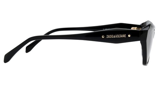Lunettes de soleil Zadig & Voltaire Femme Noir Papillon SZV469 Droite