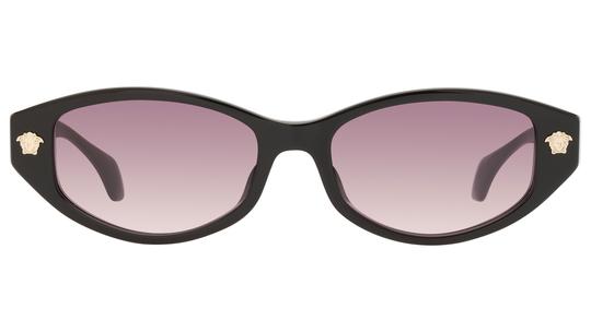 Lunettes de soleil Versace Femme Noir Papillon ve4512d Face