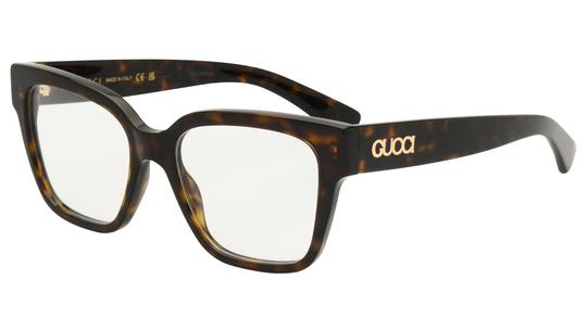 Lunettes de vue Gucci Homme Marron Ronde gg1791o Trois-Quart