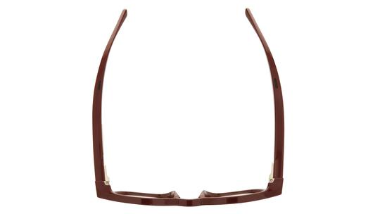 Lunettes de vue Nuance Mixte Rouge Pantos Aw5002 Dessus