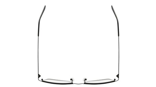 Lunettes de vue Alternance Femme Noir Carré Alt25110 Dessus