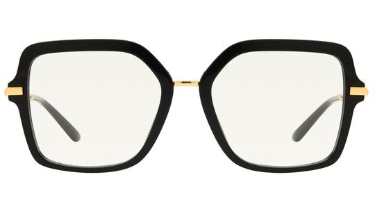 Lunettes de vue Dolce&Gabbana Femme Noir Carré DG3396 Face