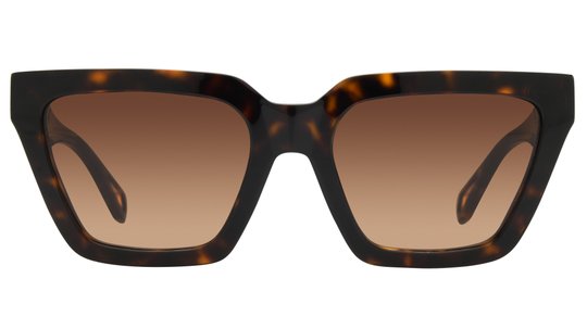 Lunettes de soleil Zadig & Voltaire Femme Écaille Carré Szv418 Face