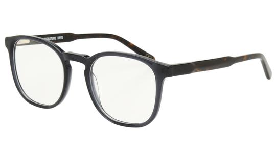 Lunettes de vue Signature Krys Homme Bleu Carré Com2502 Trois-Quart