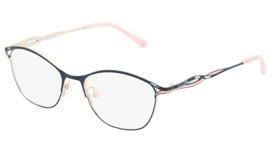 Lunettes de vue Baïa Femme Bleu Rectangle baa2603 Trois-Quart