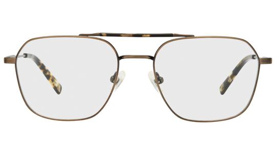 Lunettes de vue L'Atelier du Faubourg Homme Gris Rectangle Adf2602 Face