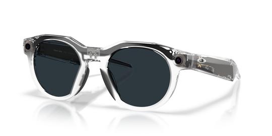Lunettes de soleil Oakley Meta Mixte Transparent Sport Ow8002 Dessus